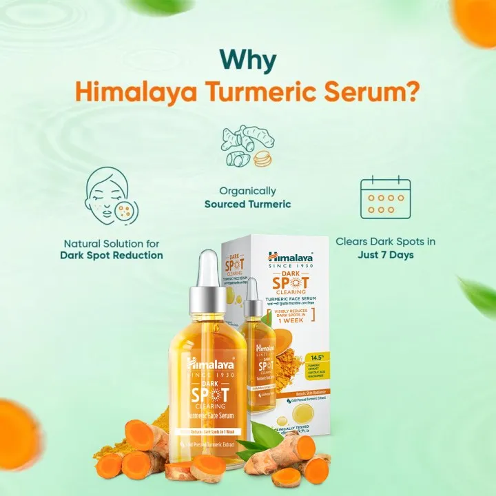Himalaya Dark Spot Turmeric Face Serum 15ml