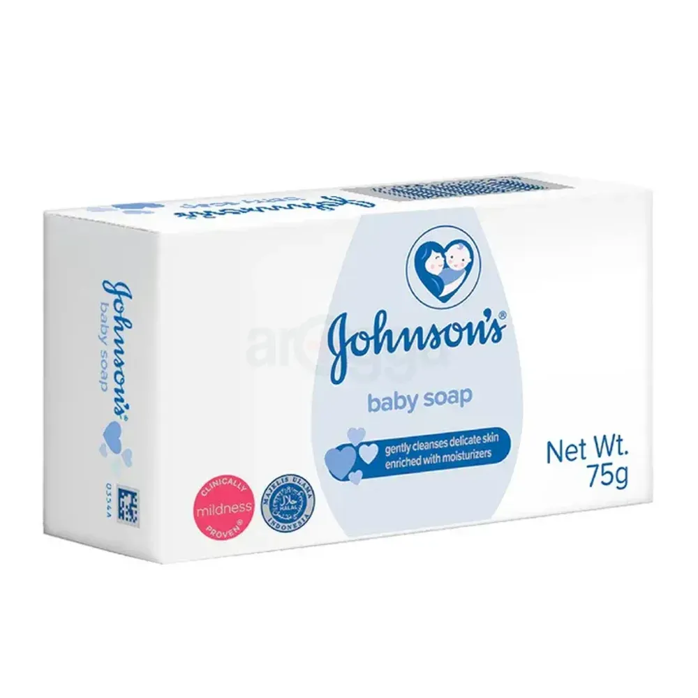Johnson's Baby Soap Enriched with Moisturizers 75g