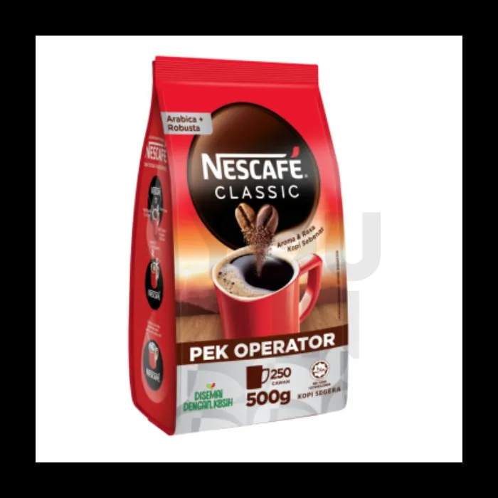 Nescafe Classic Instant Coffee Powder Refill Pack (500g)